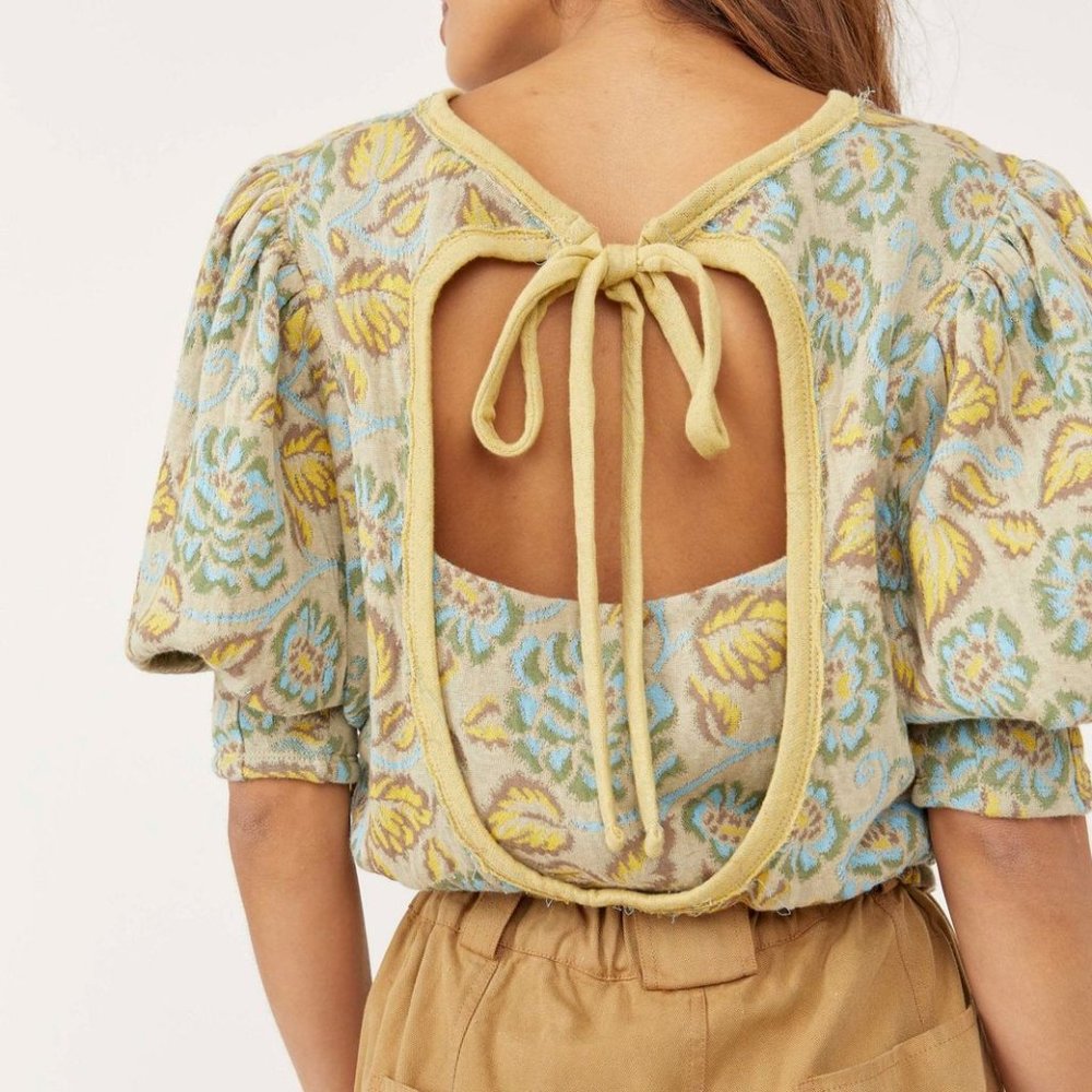Free People NWT Cottagecore No Ordinary Top